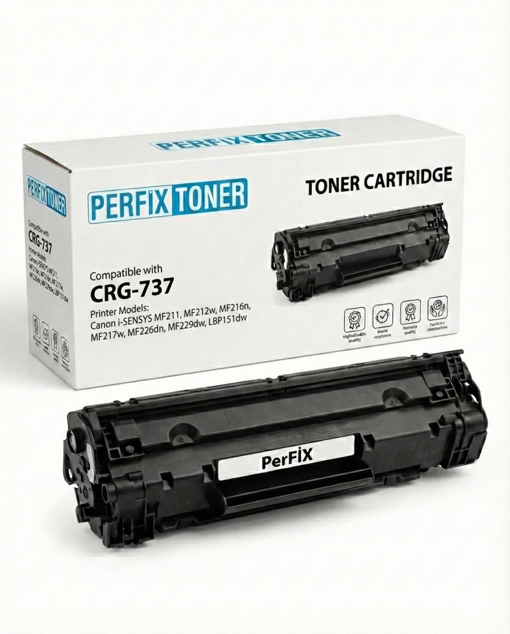 perFIX-HP ve Canon CRG-737 / 83X Toner Nasıl Değiştirilir