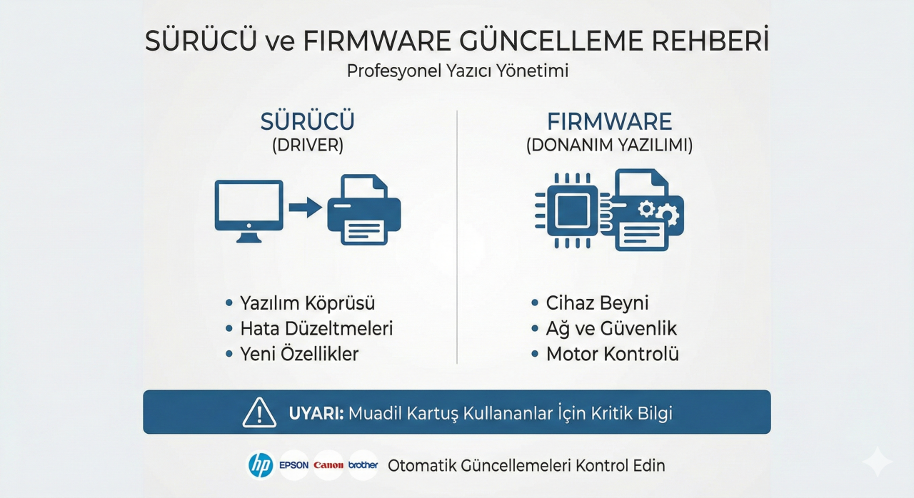 perFIX-Yazıcı Sürücüsü (Driver) ve Firmware Nasıl Güncellenir? Adım Adım Rehber