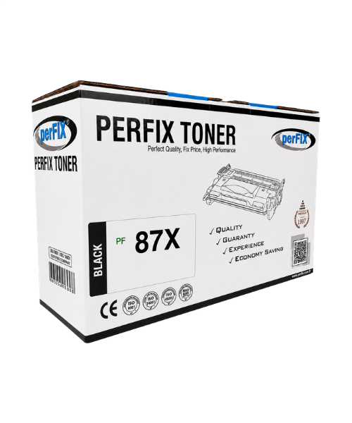 perFIX PFX Hp 87X-CF287X - CRG041H - 18K M506DN Laser Toner