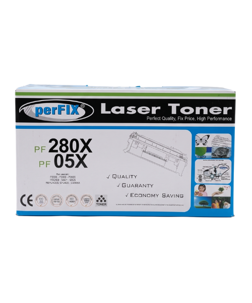 perFIX PFX Hp 80XU-CE505X-CF280X-Yüksek Kapasite Universal Laser Toner 6,5K