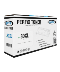 perFIX PFX Hp 80XL-10K JUMBO CE505XL-CF280XL Universal Laser Toner
