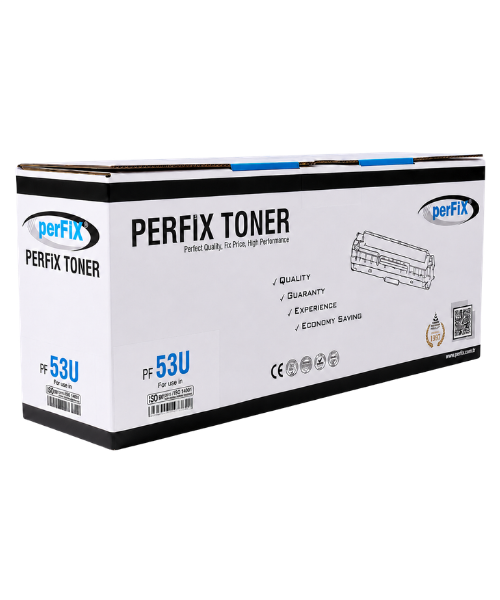 perFIX PFX Hp 53U-53A-49A-Q7553A-Q5949A-Universal Laser Toner 3K
