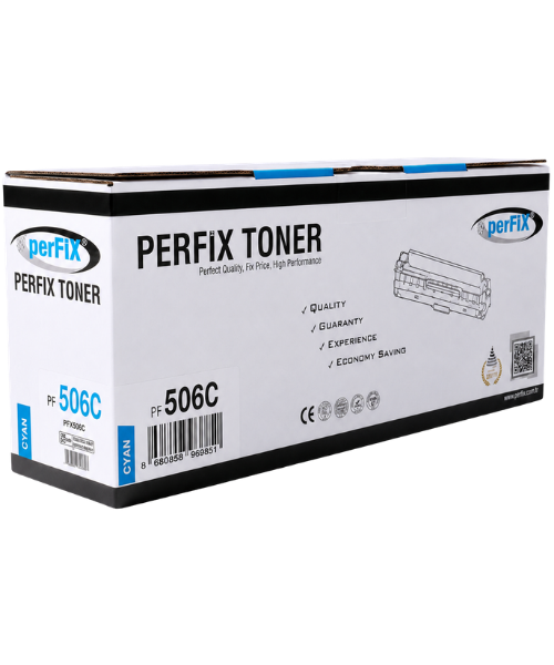perFIX PFX Samsung CLT506C Mavi CK506-CLP680ND-CLX6260 4K Mavi Laser Toner 4K
