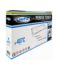 perFIX PFX Samsung MLT407C- CLT-C407 Mavi Laser Toner 1K