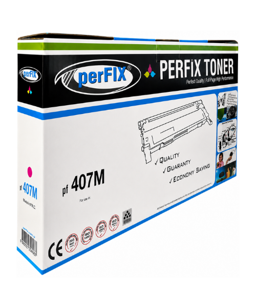 perFIX PFX Samsung MLT407M- CLT-M407 Kırmızı Laser Toner 1K