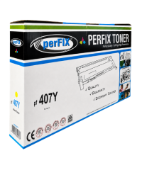 perFIX PFX Samsung MLT407Y- CLT-Y407 Sarı Laser Toner 1K