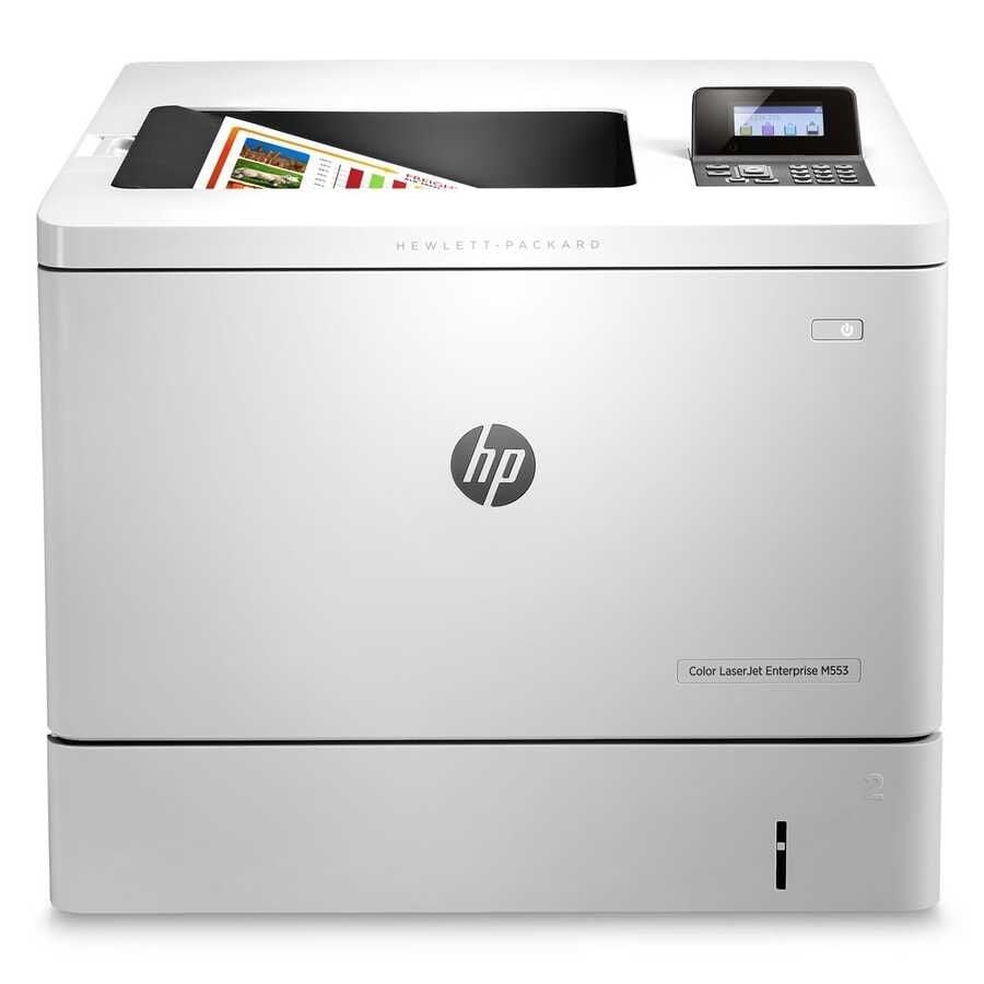 HP B5L24A (M553N) LaserJet Enterprise Renkli Lazer Yazıcı Ethernet + Airprint