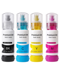 perFIX 4 Lü Set  T101 - T103 - T112  Siyah Mavi Sarı Kırmızı Mürekkep