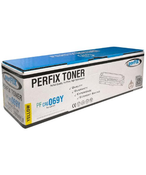 perFIX PFX Canon CRG069Y Chipli Sarı Laser Toner 1,9k