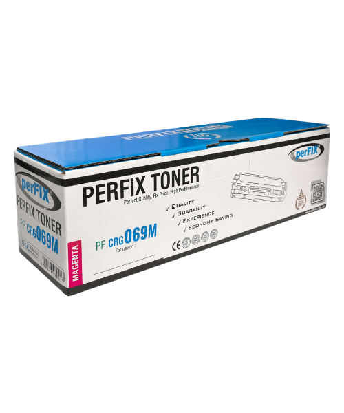 perFIX PFX Canon CRG069M ***Chipsiz*** Kırmızı Laser Toner 1,9k