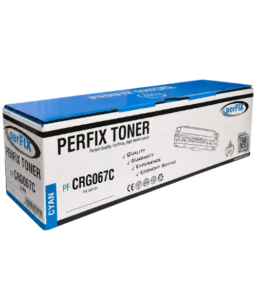 perFIX PFX Canon CRG067C CRG054 Chipli Mavi Laser Toner 1,25K