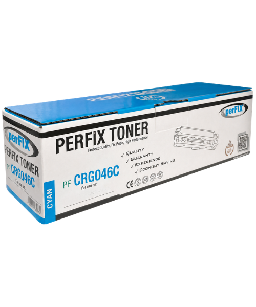 perFIX PFX Canon CRG046C CF411A - 410A Mavi Laser Toner 2,3K