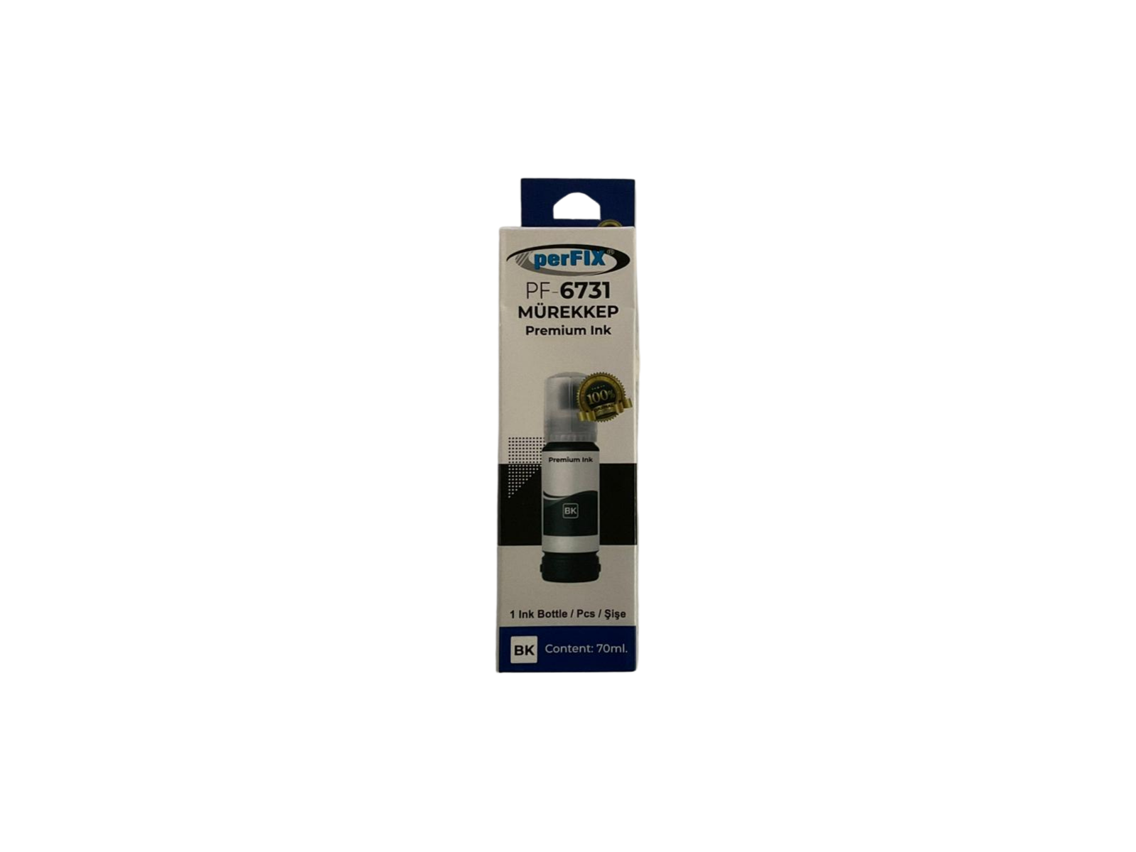 perFIX perFIX PF T6641 - 6731  Siyah Şişeli Mürekkep (70 ml )