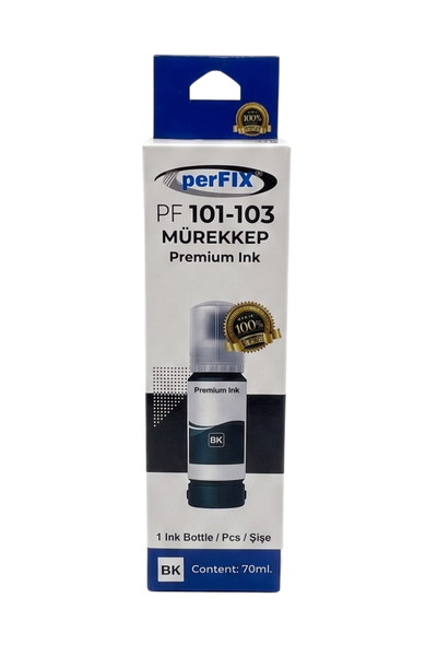 perFIX perFIX  T101UB Üniversal  Siyah  T101Bk - T103Bk - T106Bk - T112Bk Siy