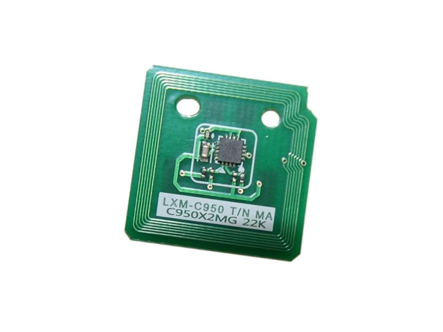 CHIP LEXMARK   C950  KIRMIZI   22K