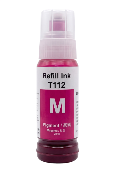 perFIX T112M  **Kutusuz**  Kırmızı Şişeli Mürekkep (70 ml )