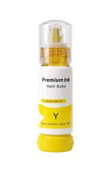 T101Y  **Kutusuz**  Sarı Şişeli Mürekkep (70 ml )