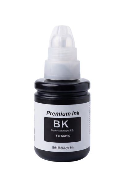 perFIX perFIX  CGI-490BK  **Kutusuz**Siyah 790 - 190 -  Şişeli Dye  Mürekkep