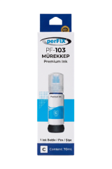 perFIX PF T103C  Mavi Şişeli Mürekkep (70 ml )