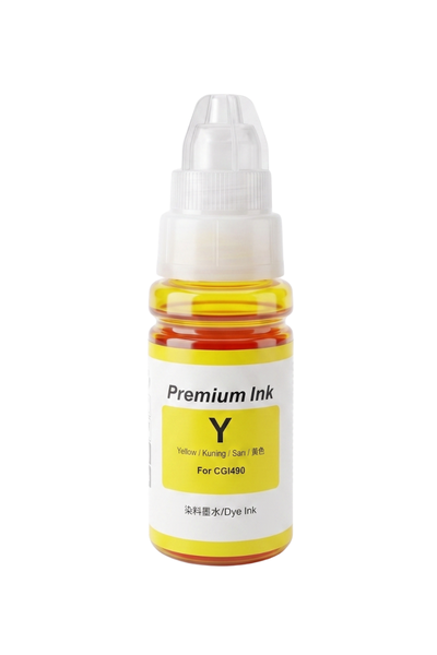 perFIX perFIX  CGI-490Y **Kutusuz**  Sarı  790 - 190 -  Şişeli Mürekkep 70ml