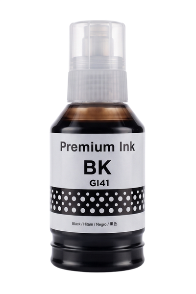 perFIX Canon  GI-41B **Kutusuz** Siyah Dye  Şişeli Mürekkep  135ml
