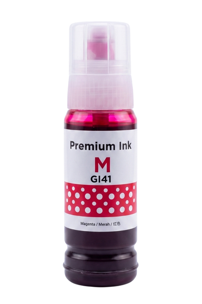 perFIX Canon  GI-41M  **Kutusuz**  Kırmızı Şişeli Mürekkep 70ml