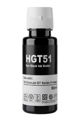 Hp GT51BK **Kutusuz** X4E40Ae Siyah Şişeli Mürekkep  90ml