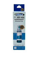 perFIX  T101UC Üniversal Mavi T101C - T103C - T106C - T112C Mavi Şişel