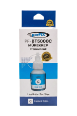 perFIX Brother PF Bt 5000C Mavi Şişeli Mürekkep 45ml