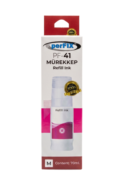 perFIX perFIX Canon  PF GI-41M  Kırmızı Şişeli  Mürekkep 70ml