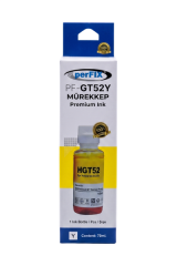 perFIX Hp GT52Y Sarı  Moh56A Şişeli Mürekkep  70ml