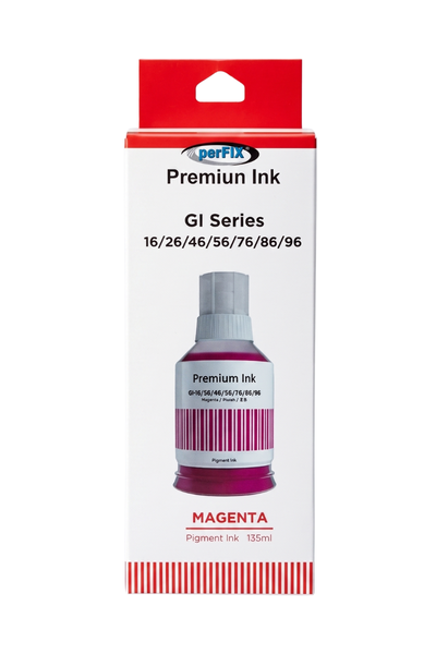 perFIX perFIX Canon  PF GI-46M - GI-56M Kırmızı Şişeli   Mürekkep 130ml