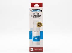 perFIX Canon  PF GI-41C  Mavi  Şişeli  Mürekkep 70ml