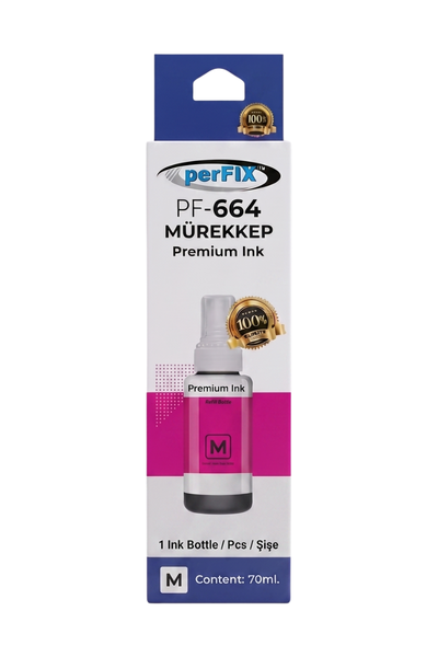 perFIX perFIX PF T6734  Sarı Şişeli Mürekkep (70 ml )