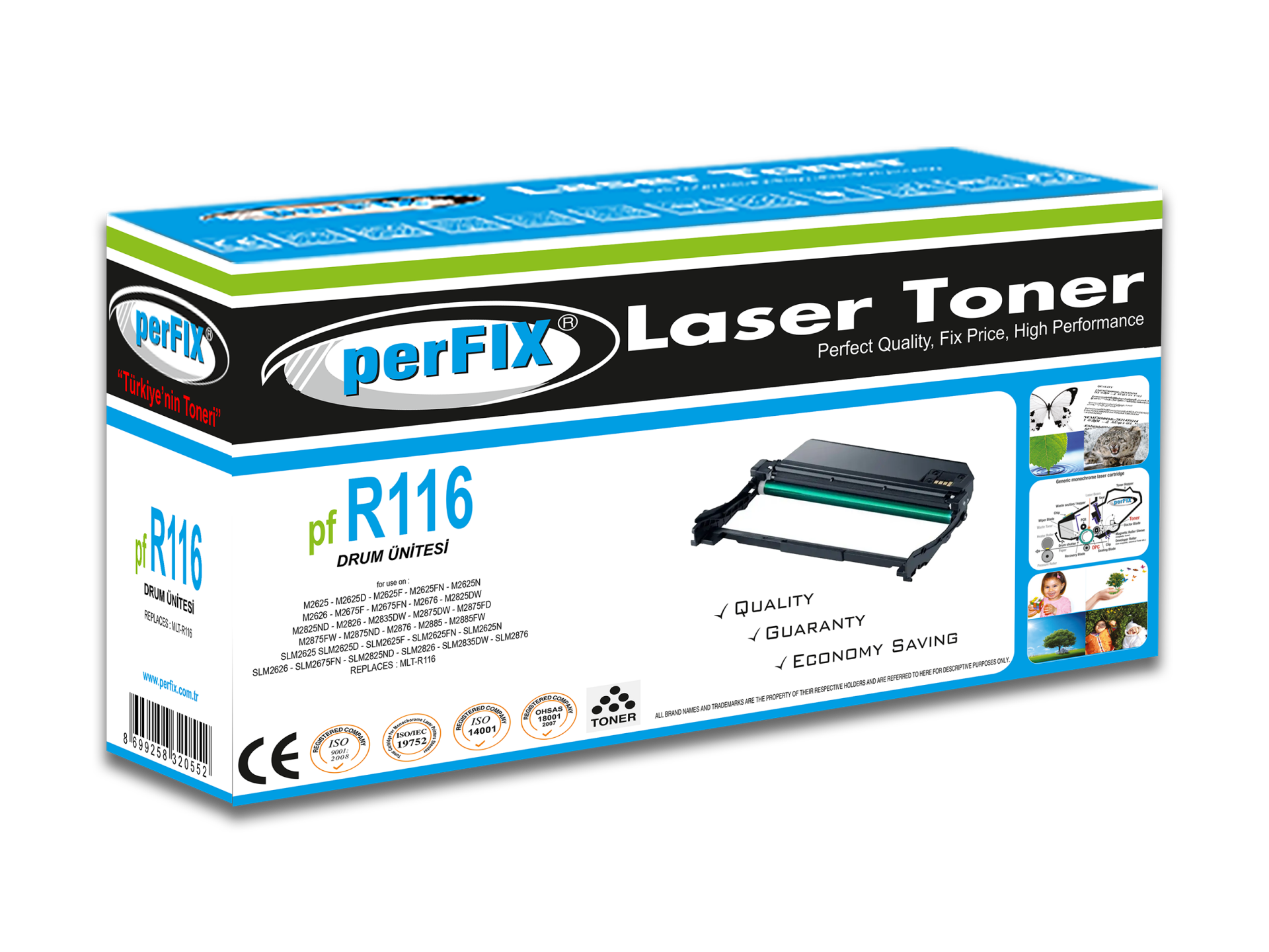 perFIX DRUM UNİT PF MLT R116 2675F-2675FN DRUM ÜNİTESİ