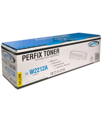 PFX Hp W2212A Sarı ***Chipsiz***  207A Laser Toner 1,25K