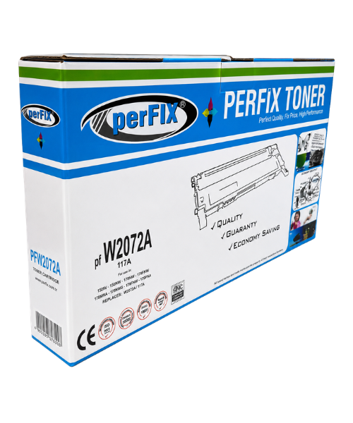 perFIX PFX Hp W2072A W2092A Chipli Sarı  117A - 119A Laser Toner 0,7K