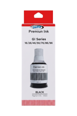 perFIX Canon  PF GI-46B - GI-56B Siyah Dye  Şişeli   Mürekkep 170ml