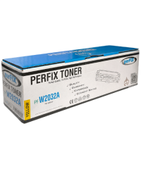 PFX Hp W2032A W2042A - CRG055 Sarı ***Chipsiz*** 415A - 416A Laser Ton