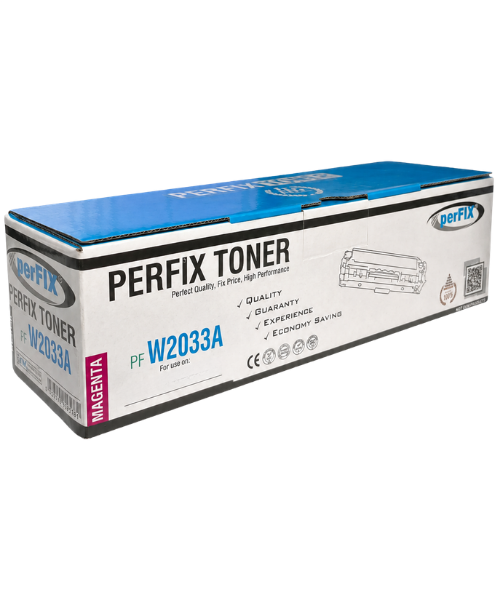 perFIX PFX Hp W2033A W2043A -  Kırmızı Chipli 415A - 416A Laser Toner 2,1K