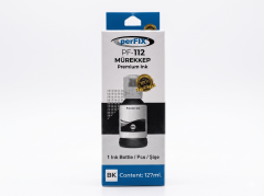 perFIX PF T112BK  Siyah Şişeli Mürekkep (140 ml )