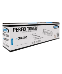 PFX Canon CRG-075 - Chipli  6364C002 Mavi Toner 1,4K