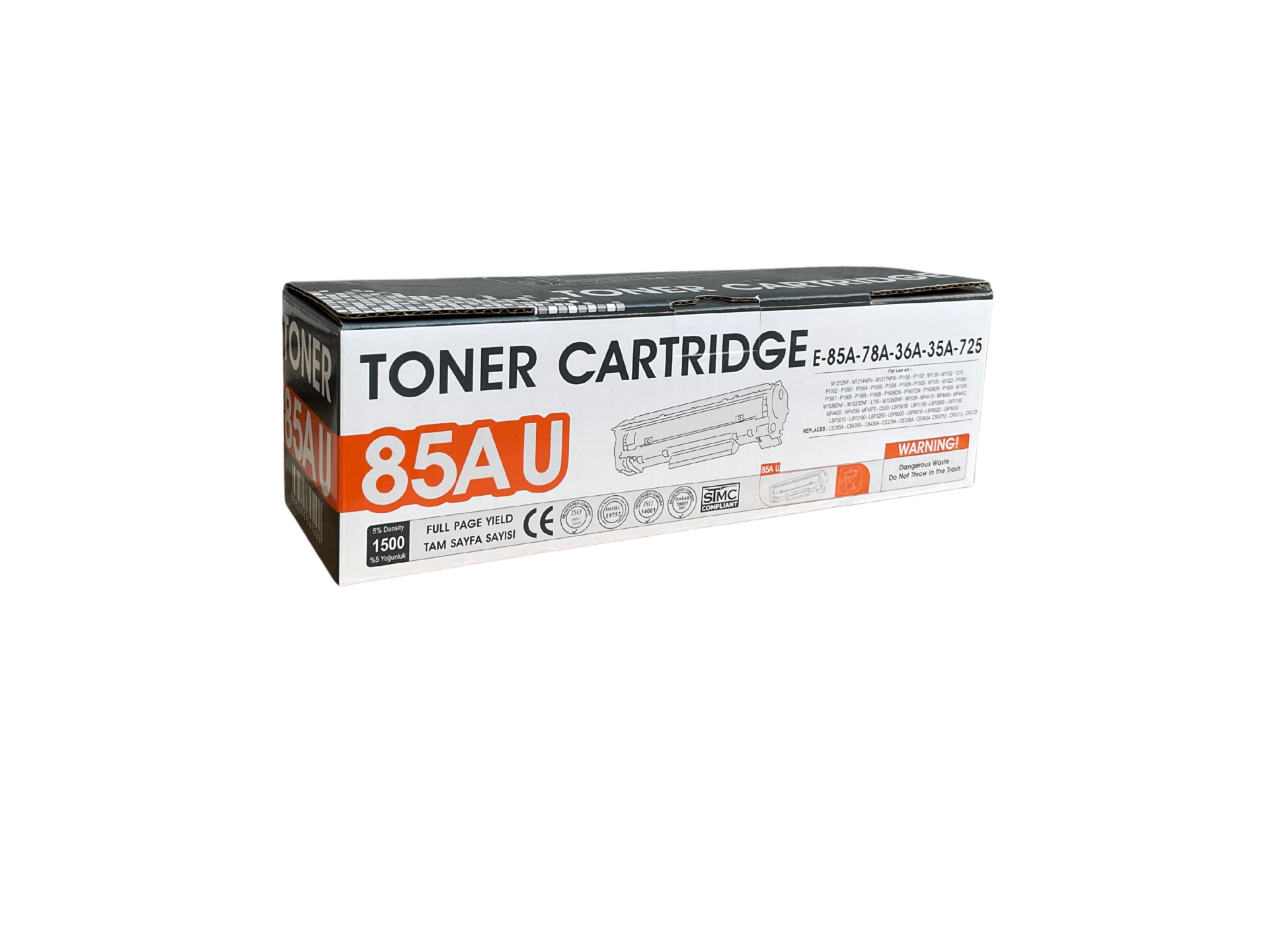 EToner EToner Hp E-85AU - 78A-85A-35A-36A Üniversal Laser Toner 1,6K