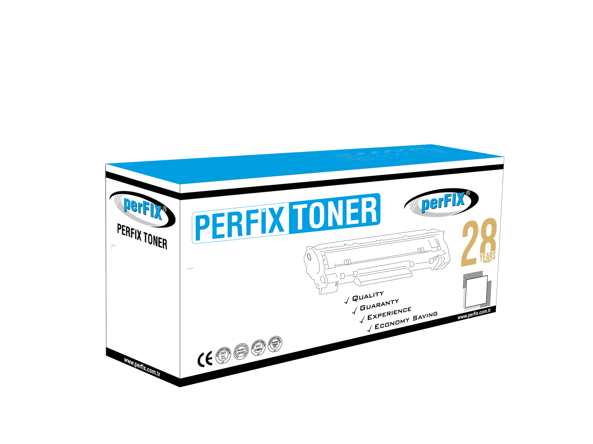 PFX HP 55X-CE255X-CRG724H-P3010-P3015-Yüksek Kapasite Laser Toner 12,5