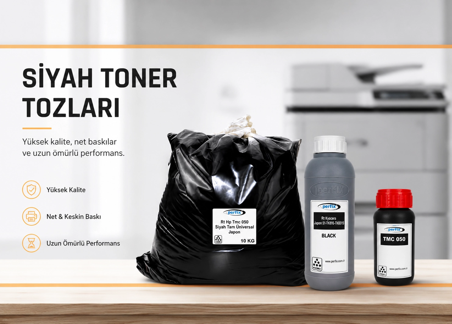 Siyah Toner Tozları