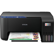 Epson L3260 MEAF Yazıcı-Tarayıcı-Fotokopi Renkli Mürekkep Tanklı Yazıc