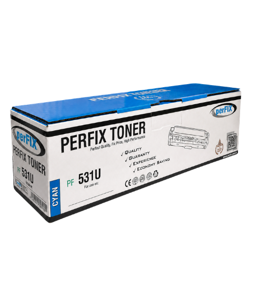 PFX Hp PF531U-CE411A-CC531A- CF381A  Mavi Üniversal 2,8K Toner