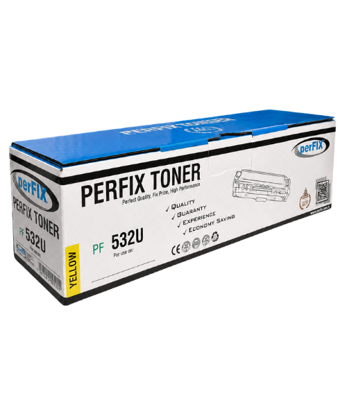 PFX Hp PF532U-CE412A-CC532A - CF382A  Sarı Üniversal 2,8K Toner