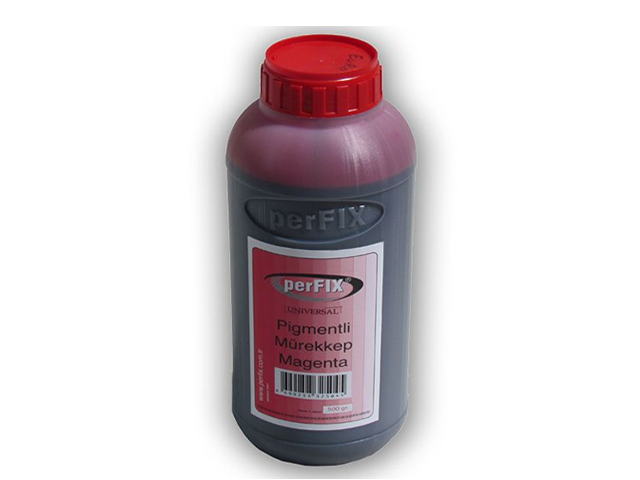 Mürekkep TK 7 Pro Ink Üniversal Magenta  1 Kg, tk 7 pro ink magenta 1 kg, üniversal kırmızı mürekkep 1 kg, toptan magenta mürekkep, bidon kırmızı mürekkep 1000ml, dökme magenta mürekkep, epson canon b