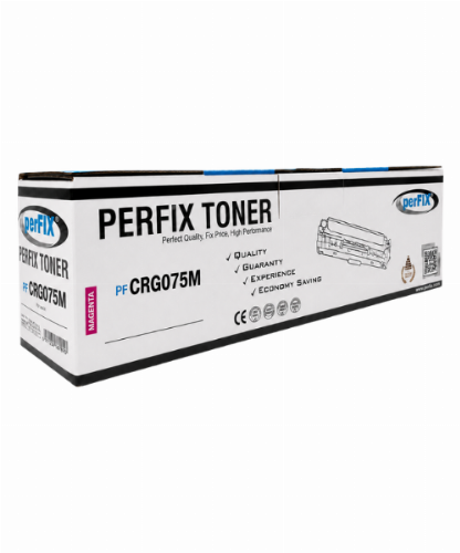 PFX Canon CRG-075 - Chipli  6363C002 Kırmızı Toner 1,4K